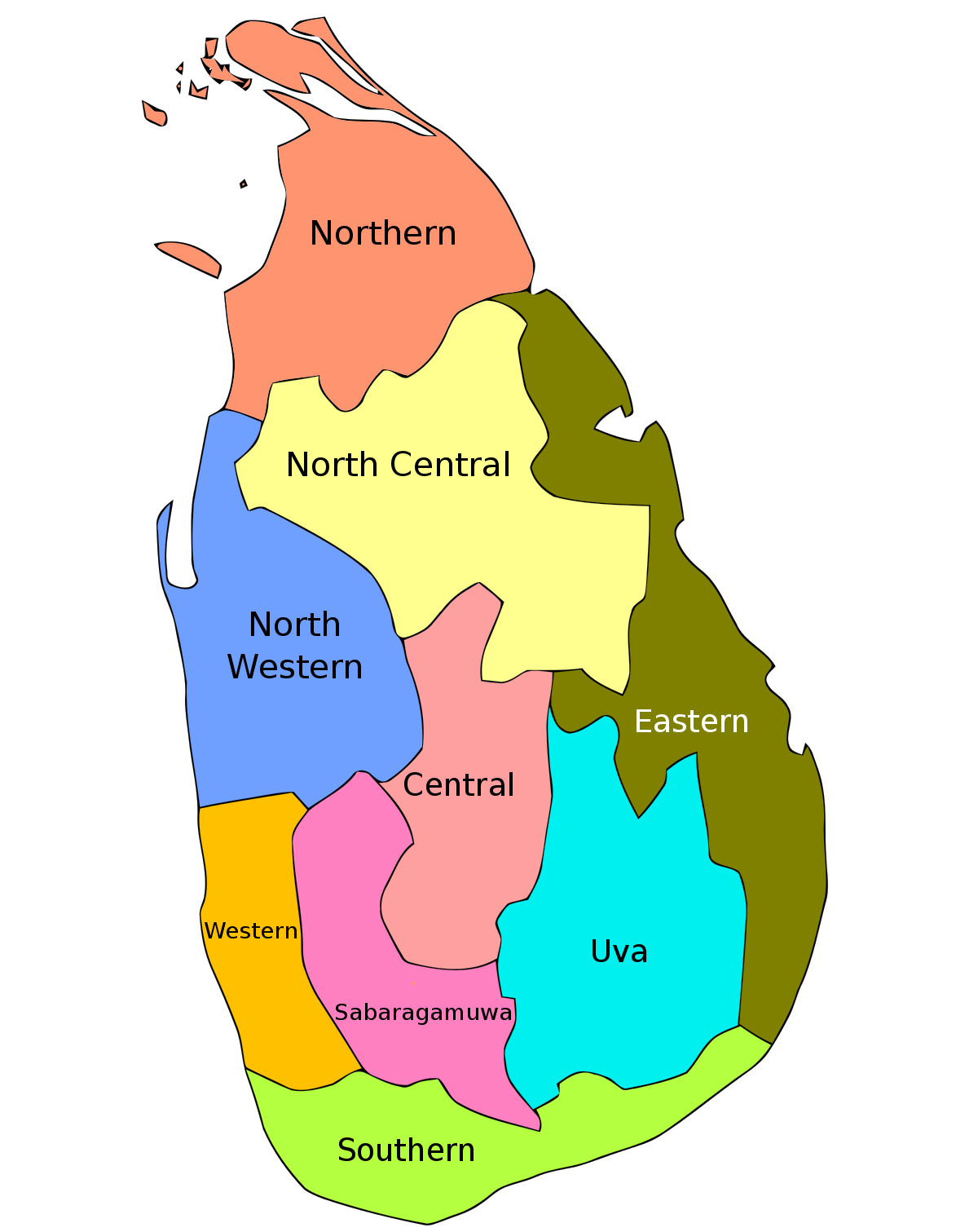 File:Sri Lanka provinces.svg - Wikimedia Commons