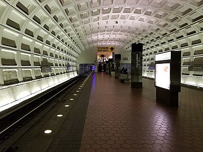 How to get to Stadium-Armory Station, Stadium-Armory Station, 192 19th St SE, Washington, DC 20003, USA with public transit - About the place