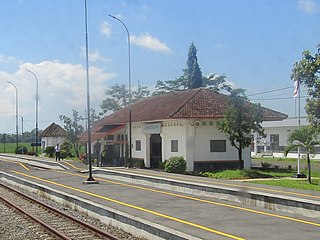 <span class="mw-page-title-main">Randegan railway station</span> Railway station in Indonesia
