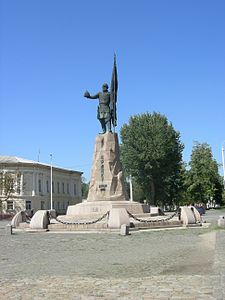 Yermakin muistomerkki Novocherkasskissa