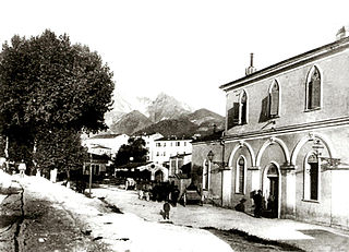 <span class="mw-page-title-main">Carrara San Martino railway station</span> Former railway station in Carrara, Italy