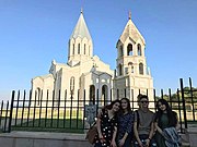 Wiki Loves Monuments shooting in Shushi just a week before Artsakh II War (now occupied by Azerbaijan)