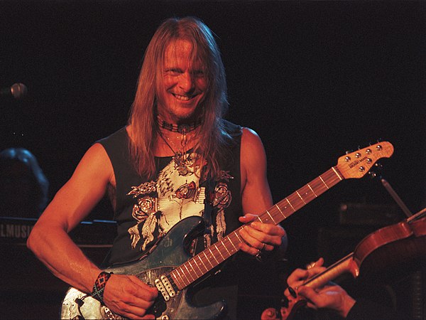 Kansas guitarist Steve Morse