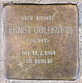 Ernst Goldstein, Niebuhrstraße 67, Berlin-Charlottenburg, Deutschland