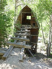 Old mill in Bullion Canyon, near Marysvale