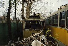 Der ehemalige Triebwagen 6 im Jahr 1989