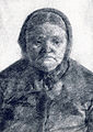 Bildnis der Mutter (Kohlezeichnung, um 1898)