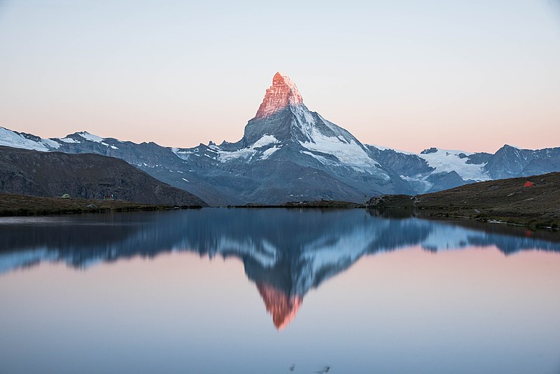 File:Sunrise on the Matterhorn.jpg