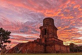 Sunset di Candi Bahal