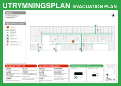 Utrymningsplan vid brand