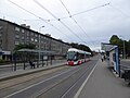 Vineeri trammipeatus, Pärnu maanteel