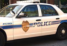 A Tallahassee Police Department patrol car