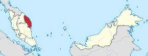 Poziția localității Terengganu