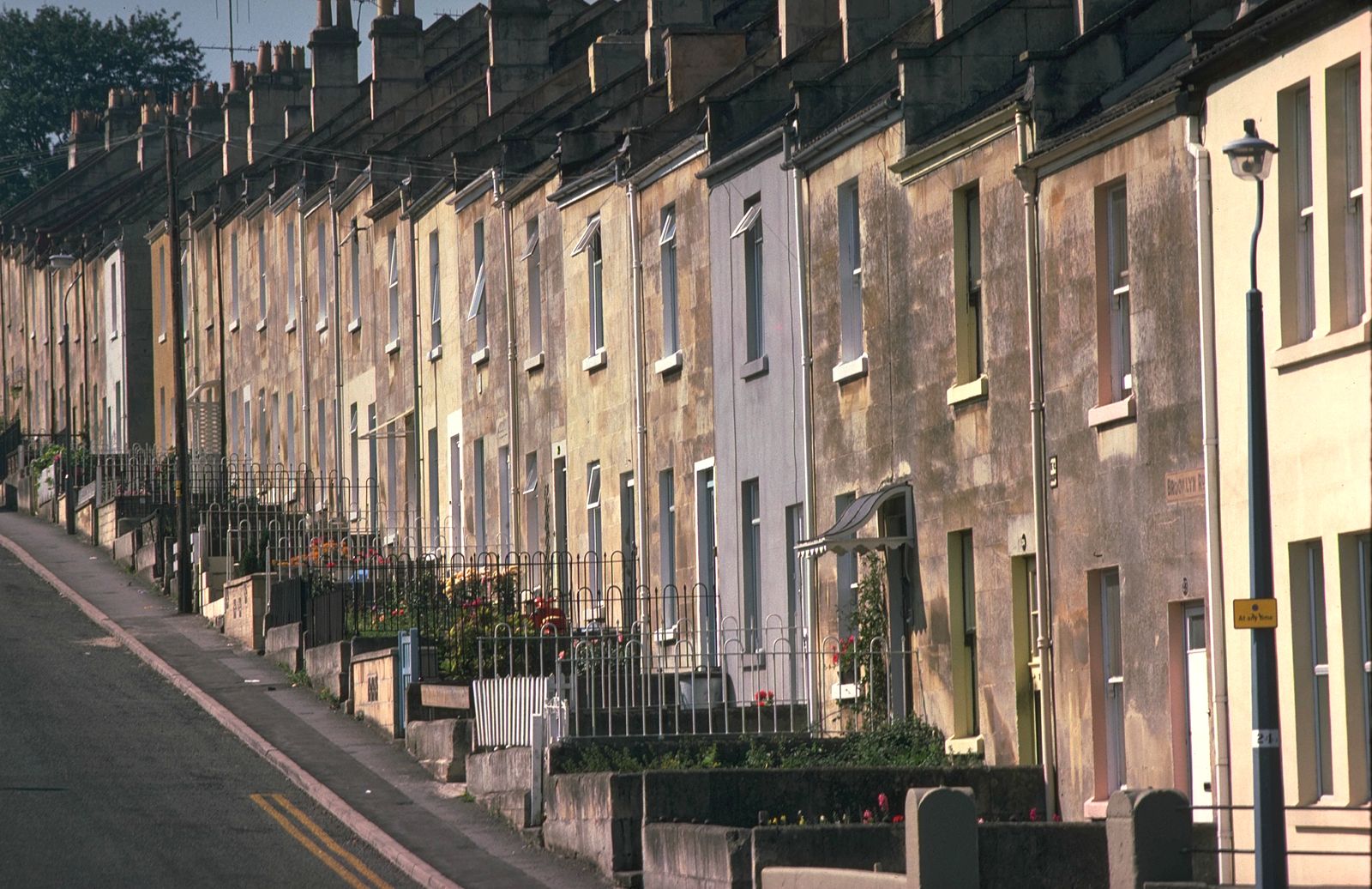 Terraced house фото