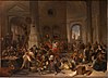 The Expulsion of the Money-Changers from the Temple by Jan Steen Museum De Lakenhal B 667.jpg
