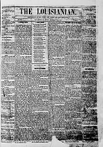 Thumbnail for List of African American newspapers in Louisiana