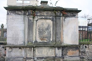 The grave of James Balfour, South Leith Churchyard, Edinburgh The grave of James Balfour, South Leith Churchyard, Edinburgh.jpg