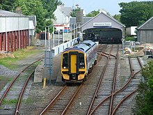 Thurso train station, the northernmost station in the UK