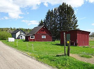 Huvudbebyggelsen vid Gullringsvägen.