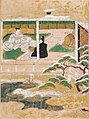 Tosa Mitsunobu - The Seer (Maboroshi), Illustration to Chapter 41 of the Tale of Genji (Genji monogatari) - 1985.352.41.A - Arthur M. Sackler Museum.jpg