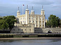 Image 12The White Tower of the Tower of London, built in 1078 (from History of England)