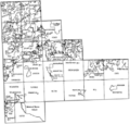 Township map of Will County, Illinois