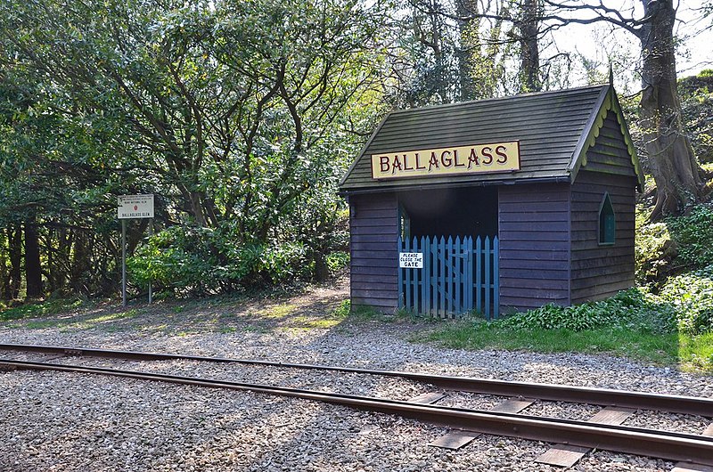 File:Tram stop, Ballaglass (geograph 4449521).jpg