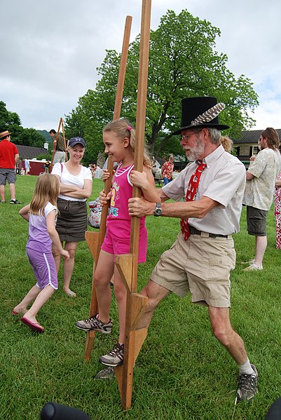 File:Trying out the stilts (5798647978) (2).jpg