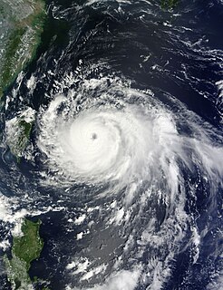 Typhoon Fanapi Pacific typhoon in 2010