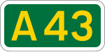 A43 road