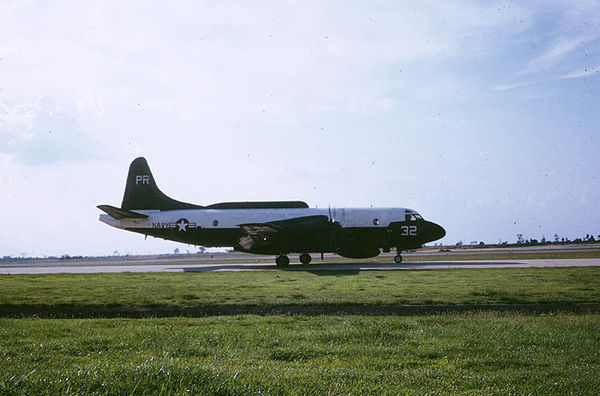 A VQ-1 EP-3B at NAS Agana, Guam, April 1972