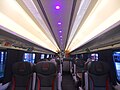 First Class interior on a VTEC InterCity 225 set.