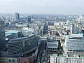 Čeština: Pohled z Paláce kultury a věd (PKiN) ve Varšavě na město. Světová strana je v názvu souboru English: View of the Warsaw from PKiN (palace of culture and sciences)