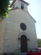 L'église de Veyrins.