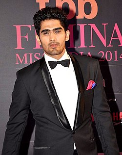 Vijender Singh at Femina Miss India 2014.jpg