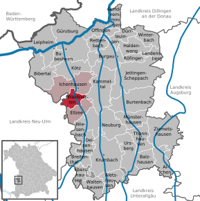 Poziția localității Waldstetten