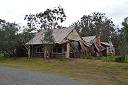 English: The former Wanalta Hotel at Wanalta, Victoria, now a ruin