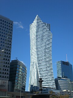 Złota 44 Residential skyscraper (192 meters high, 52 stories