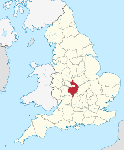 Warwickshire (ceremonial county) in England.svg