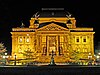 Hessisches Staatstheater, backside from the park