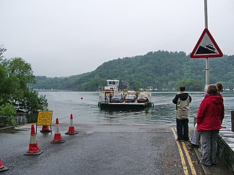 Un traghetto sul Windermere