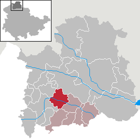 Poziția Wipperdorf pe harta districtului Nordhausen