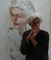 2011 - Woman in White with Artist