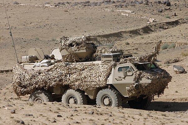 An Estonian XA-180 in Afghanistan