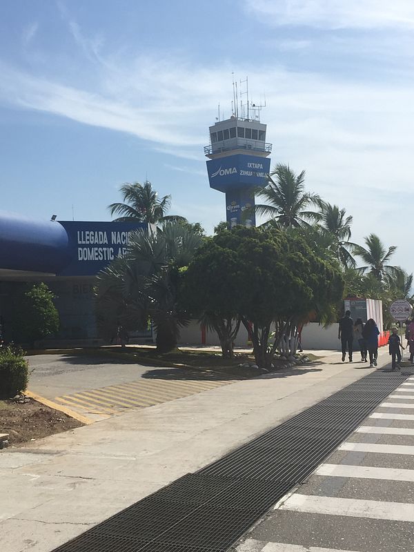 Airport's control tower