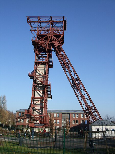 Zeche Zollverein Schacht 3 7 10 Förderturm