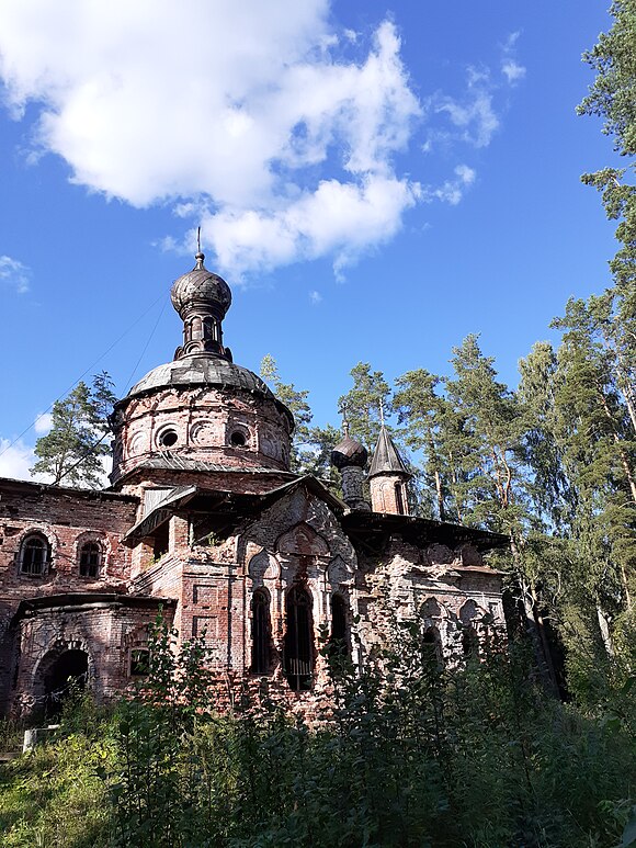 Храм Покрова Пресвятой Богородицы Хотнежа. Деревня Хотнежа. Хотнежа на карте.