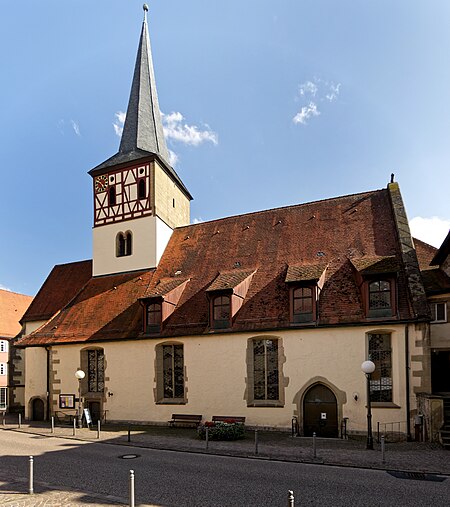 1293 erstmals erwähnt, Die Nikolauskirche Ingelfingen. 06