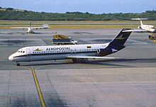 155br - Aeropostal DC-9-32; YV-24C@CCS;19.10.2001 (4793914436).jpg