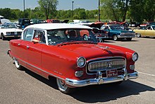 1954 Nash Ambassador Custom sedan 1954 Nash Ambassador Super (26557904283).jpg